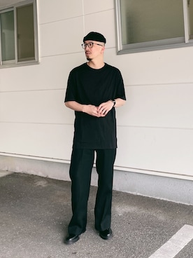 「BOTTER（ボッター）のアイテム」を使った、massuさん（メンズ・174cm）の春コーディネート