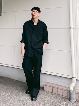 「BOTTER（ボッター）のアイテム」を使った、massuさん（メンズ・174cm）の春コーディネート