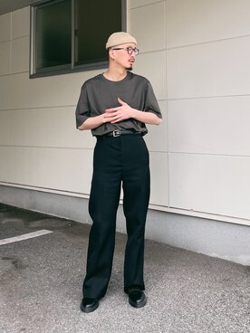 「BOTTER（ボッター）のアイテム」を使った、massuさん（メンズ・174cm）の春コーディネート