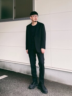 「UNIQLO U」｜massuさん（メンズ・174cm）の春コーディネート