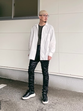 「UNIQLO U」｜massuさん（メンズ・174cm）の春コーディネート