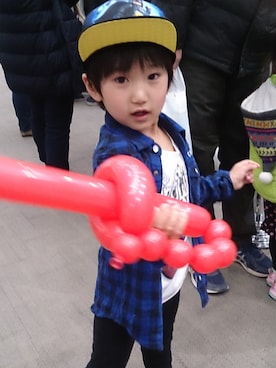 「H&M（エイチ・アンド・エム）のアイテム（キャップ、その他）」を使った、ちゃんあやさん（レディース・154cm）の冬コーディネート