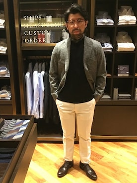 小笠原さん（メンズ・168cm）の夏コーディネート