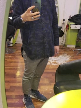 「Influence（インフルエンス）のアイテム」を使った、rogeryさん（メンズ・175cm）の冬コーディネート