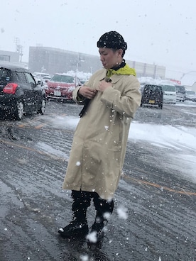 「DAMIR DOMA（ダミール・ドーマ）のアイテム」を使った、poolさん（メンズ・163cm）の春コーディネート