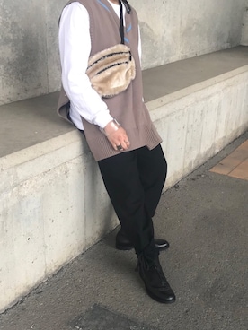 「DAMIR DOMA（ダミール・ドーマ）のアイテム」を使った、poolさん（メンズ・163cm）の春コーディネート