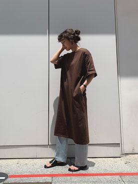 gonさん（レディース・157cm）の夏コーディネート