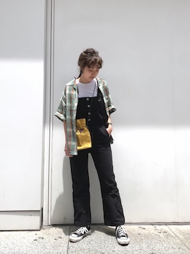 「Ocean Pacific（オーシャンパシフィック）のアイテム」を使った、gonさん（レディース・157cm）の夏コーディネート