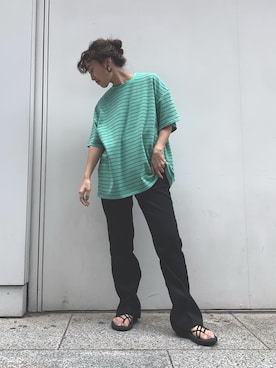 「JOINT WORKS（ジョイントワークス）のアイテム」を使った、gonさん（レディース・157cm）の夏コーディネート