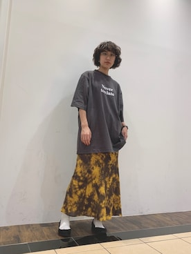 「JOINT WORKS（ジョイントワークス）のアイテム」を使った、gonさん（レディース・157cm）の夏コーディネート