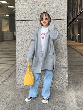 「JOINT WORKS（ジョイントワークス）のアイテム」を使った、gonさん（レディース・157cm）の冬コーディネート