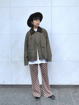 「JOINT WORKS（ジョイントワークス）のアイテム」を使った、gonさん（レディース・157cm）の冬コーディネート