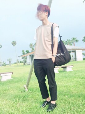 ya（やー）さん（メンズ・177cm）の夏コーディネート