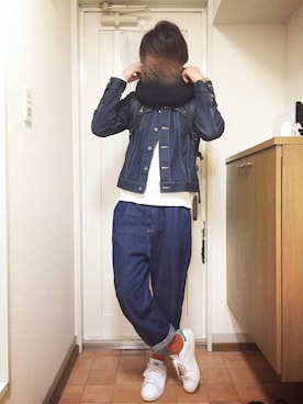 ya（やー）さん（メンズ・177cm）の冬コーディネート