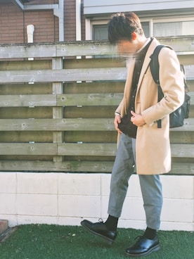 ya（やー）さん（メンズ・177cm）の冬コーディネート