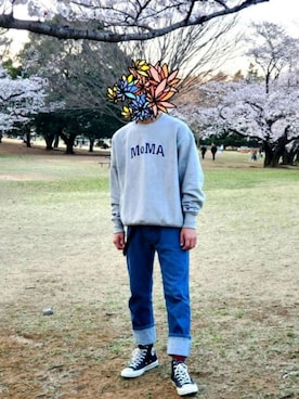 まっつんさん（メンズ・175cm）の春コーディネート