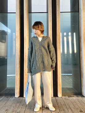 chisatotakemotoさん（レディース・153cm）の冬コーディネート