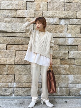 chisatotakemotoさん(レディース・153cm)の冬コーディネート