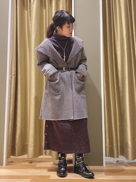 Satoriさん（レディース・155cm）の秋コーディネート