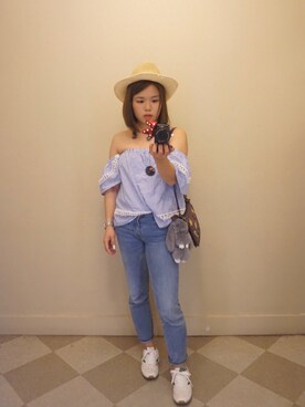 大脸花猫鱼さんのコーディネート