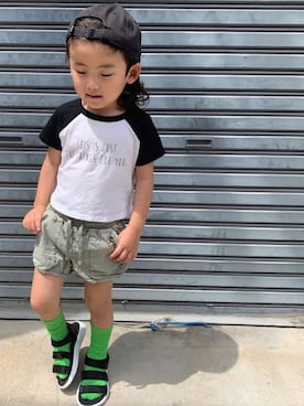 oh-chanさん（キッズ・100cm）の夏コーディネート