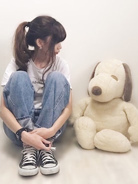 「平成最後のWEARISTAセンバツ」｜「アイテム（腕時計）」を使った、aikoさん（レディース・165cm）の春コーディネート