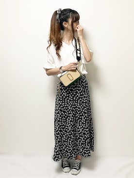 「MARC JACOBS」｜「アイテム（その他）」を使った、aikoさん（レディース・165cm）の夏コーディネート