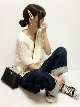 「COACH」｜「アイテム（その他）」を使った、aikoさん（レディース・165cm）の夏コーディネート