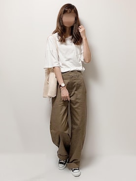 「fd style（エフディ スタイル）のアイテム（バッグ）」を使った、aikoさん（レディース・165cm）の夏コーディネート