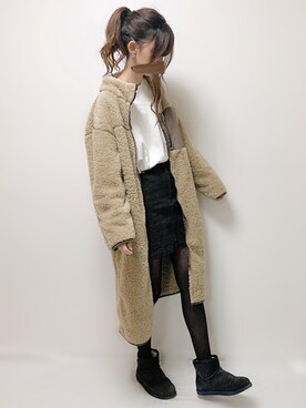 aikoさん(レディース・165cm)の冬コーディネート