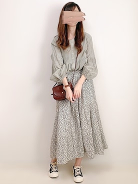 「cuorequal（クオレコール）のアイテム（シューズ）」を使った、aikoさん（レディース・165cm）の夏コーディネート