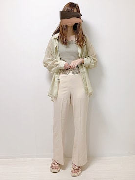 「cuorequal（クオレコール）のアイテム（シューズ）」を使った、aikoさん（レディース・165cm）の秋コーディネート