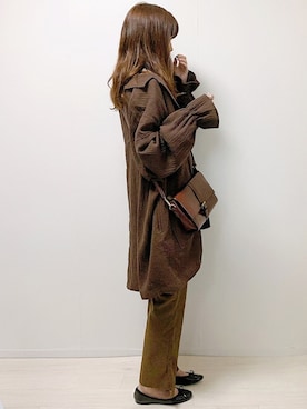 「cuorequal（クオレコール）のアイテム（バッグ）」を使った、aikoさん（レディース・165cm）の秋コーディネート