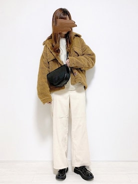 「cuorequal（クオレコール）のアイテム（シューズ）」を使った、aikoさん（レディース・165cm）の秋コーディネート