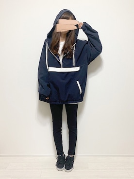 「cuorequal（クオレコール）のアイテム（トップス）」を使った、aikoさん（レディース・165cm）の秋コーディネート