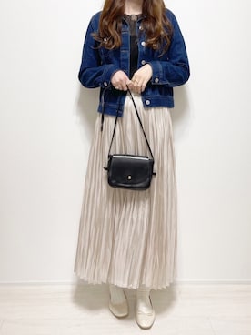 「cuorequal（クオレコール）のアイテム（バッグ）」を使った、aikoさん（レディース・165cm）の春コーディネート