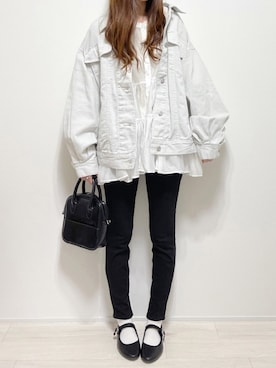 「cuorequal（クオレコール）のアイテム（バッグ）」を使った、aikoさん（レディース・165cm）の春コーディネート