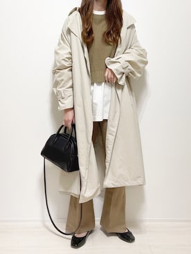 「cuorequal（クオレコール）のアイテム（パンツ）」を使った、aikoさん（レディース・165cm）の春コーディネート