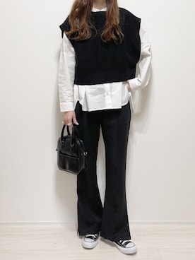 「cuorequal（クオレコール）のアイテム（バッグ）」を使った、aikoさん（レディース・165cm）の春コーディネート