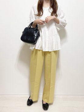 「Daniel Wellington（ダニエルウェリントン）の販売終了クラシックペティット アッシュフィールド32mm（アナログ腕時計）」を使った、aikoさん（レディース・165cm）の春コーディネート