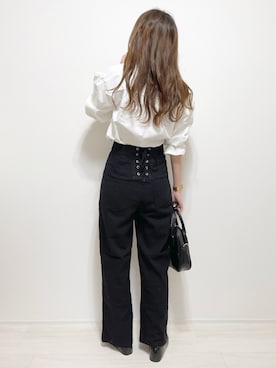 「cuorequal（クオレコール）のアイテム（バッグ）」を使った、aikoさん（レディース・165cm）の春コーディネート