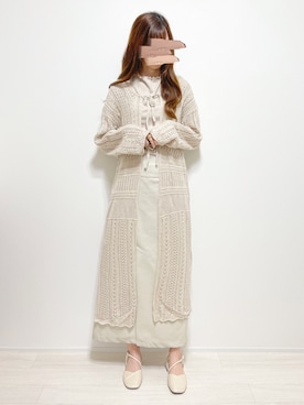 「cuorequal（クオレコール）のアイテム（シューズ）」を使った、aikoさん（レディース・165cm）の春コーディネート