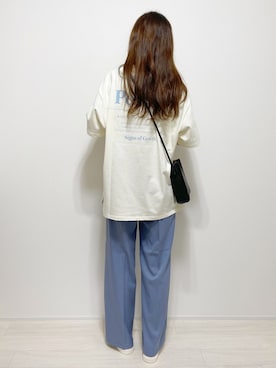 「cuorequal（クオレコール）のアイテム（シューズ）」を使った、aikoさん（レディース・165cm）の春コーディネート