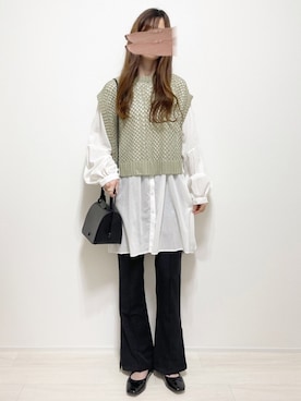 「cuorequal（クオレコール）のアイテム（バッグ）」を使った、aikoさん（レディース・165cm）の春コーディネート