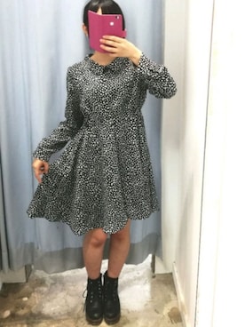 天宮.さん（レディース・155cm）の秋コーディネート