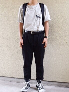 とんさん（メンズ・159cm）の夏コーディネート