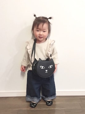 kanon&riiさん(キッズ・80cm)の冬コーディネート