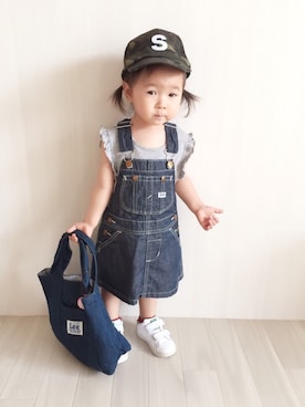 kanon&riiさん（キッズ・80cm）の夏コーディネート
