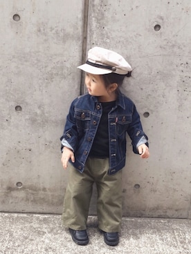 kanon&riiさん(キッズ・90cm)の冬コーディネート