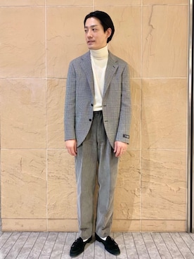 Naoki Takaseさん(メンズ・177cm)の冬コーディネート